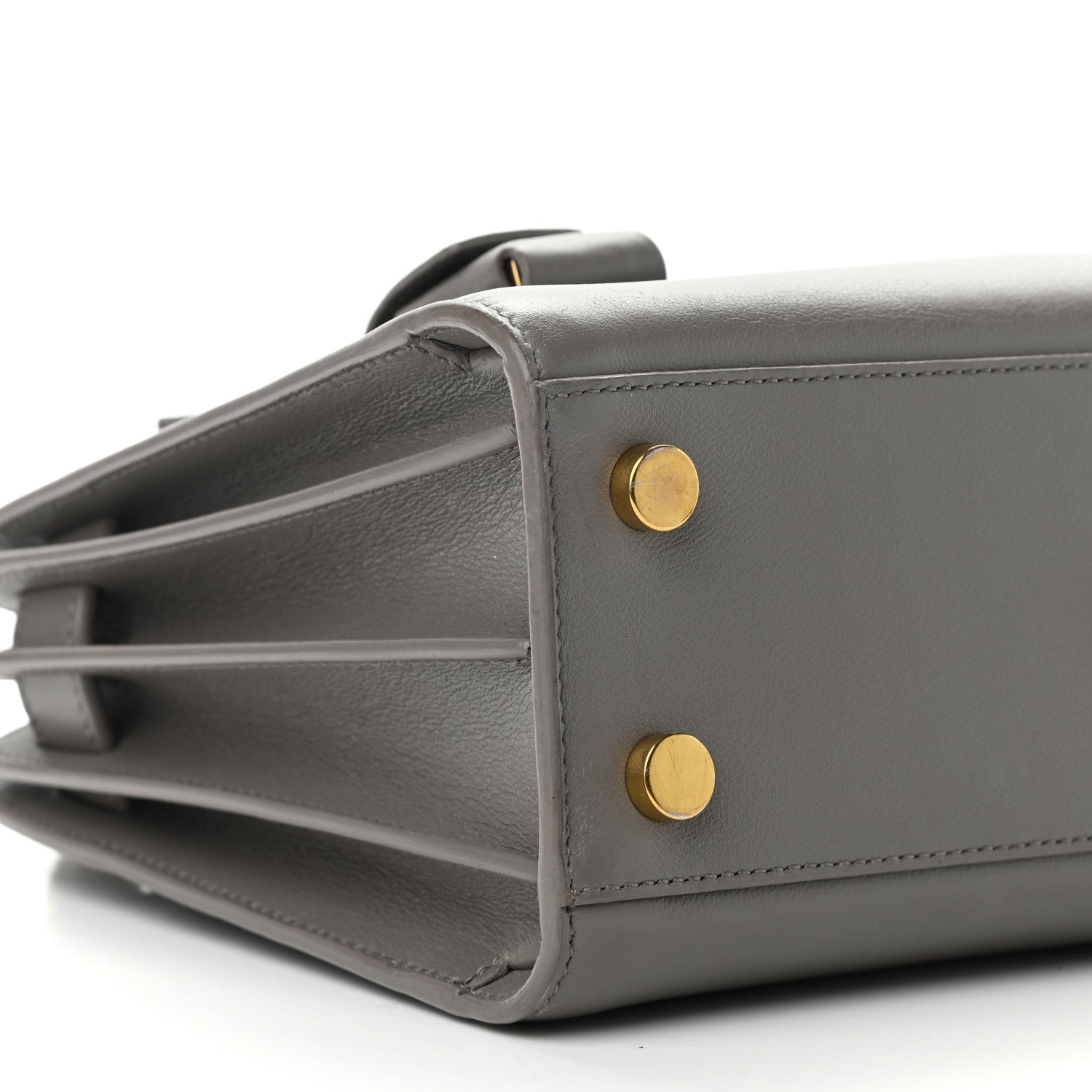 Saint Laurent Calfskin Nano Sac De Jour Fog 6 of 11