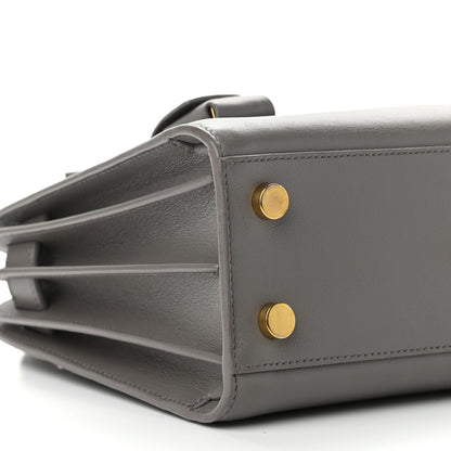 Saint Laurent Calfskin Nano Sac De Jour Fog 6 of 11