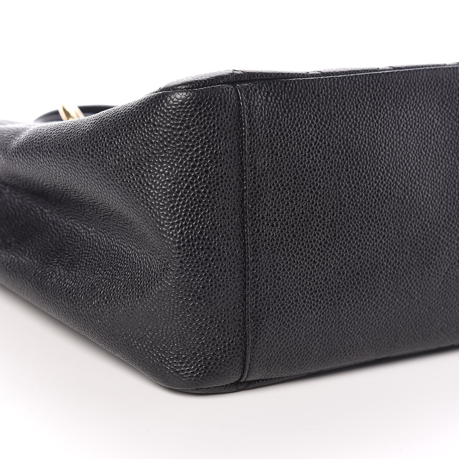 Chanel Caviar Quilted Grand Shopping Tote GST Black 7 of 9