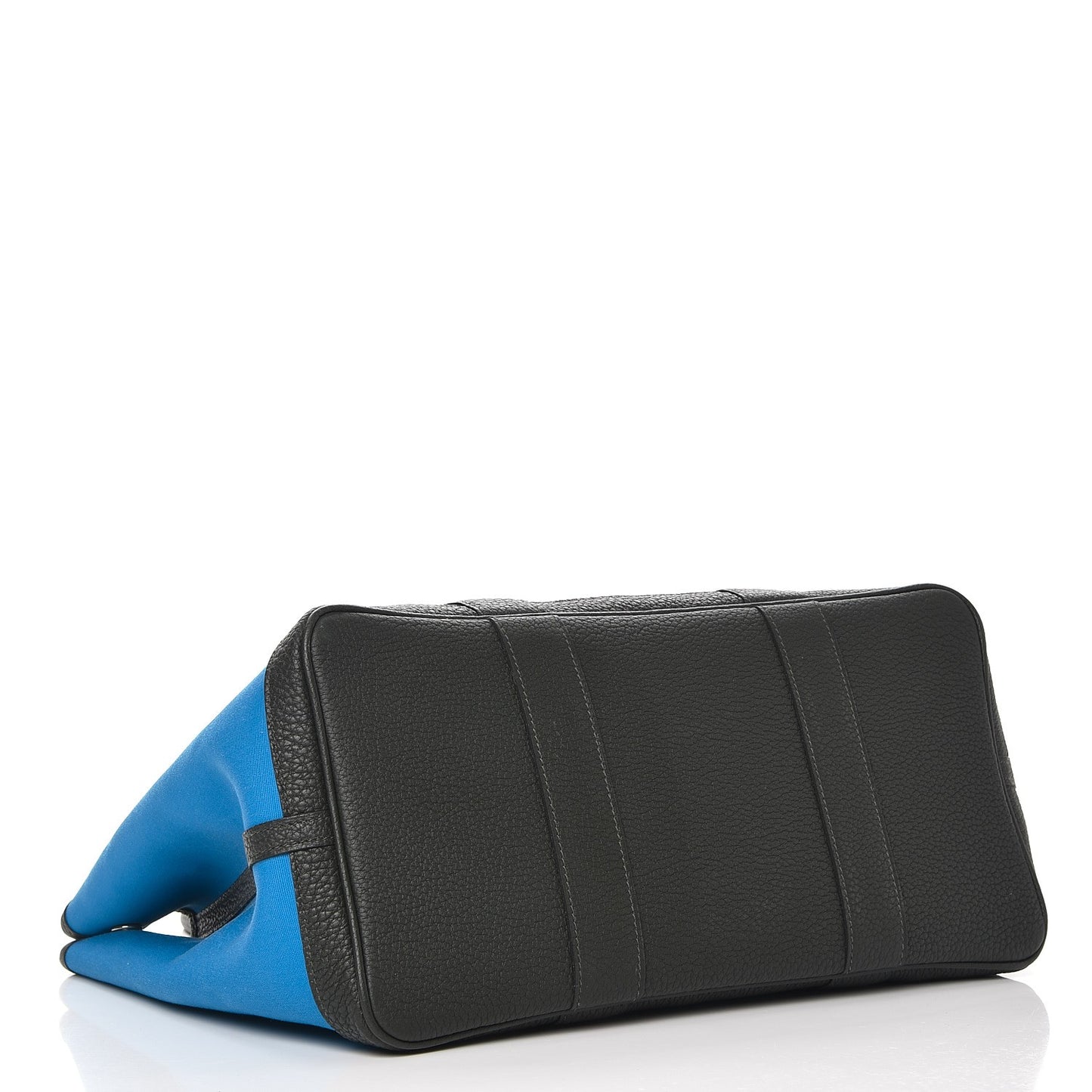 Toile Officier Negonda Garden Party Tote 36 MM Bleu Zanzibar Vert Fonce