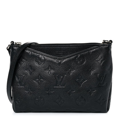 Louis Vuitton Empreinte Pallas Crossbody Black 1 of 12