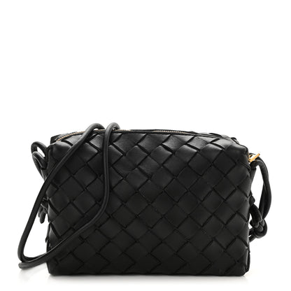 Bottega Veneta Nappa Intrecciato Mini Loop Camera Bag Black 1 of 7