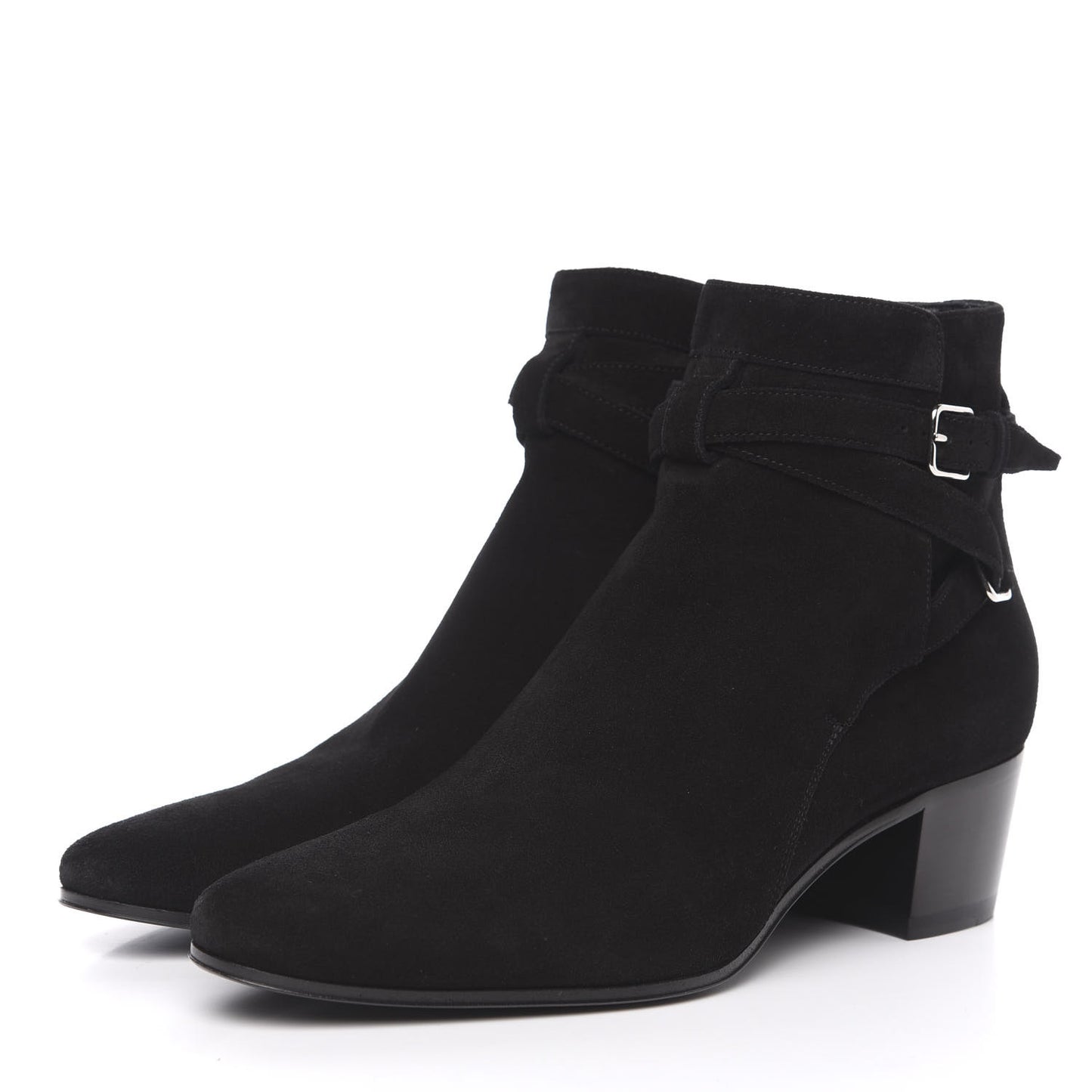 Suede Jodhpur Calfskin Blake Ankle Boots 39 Black
