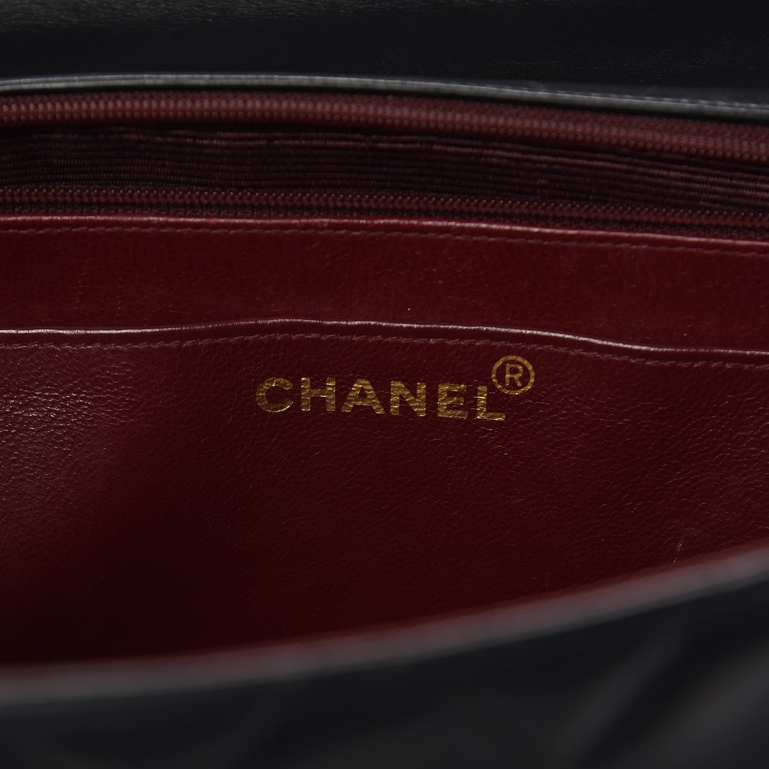 Chanel Lambskin Quilted XL Jumbo Single Flap Black 6 of 15