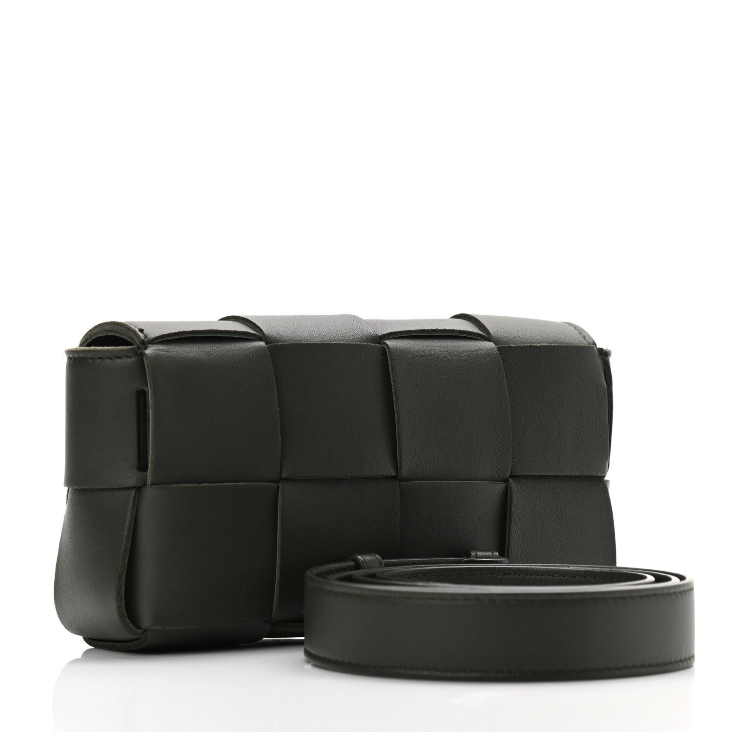Bottega Veneta Nappa Maxi Intreccio The Belt Cassette Bag Camping 3 of 9