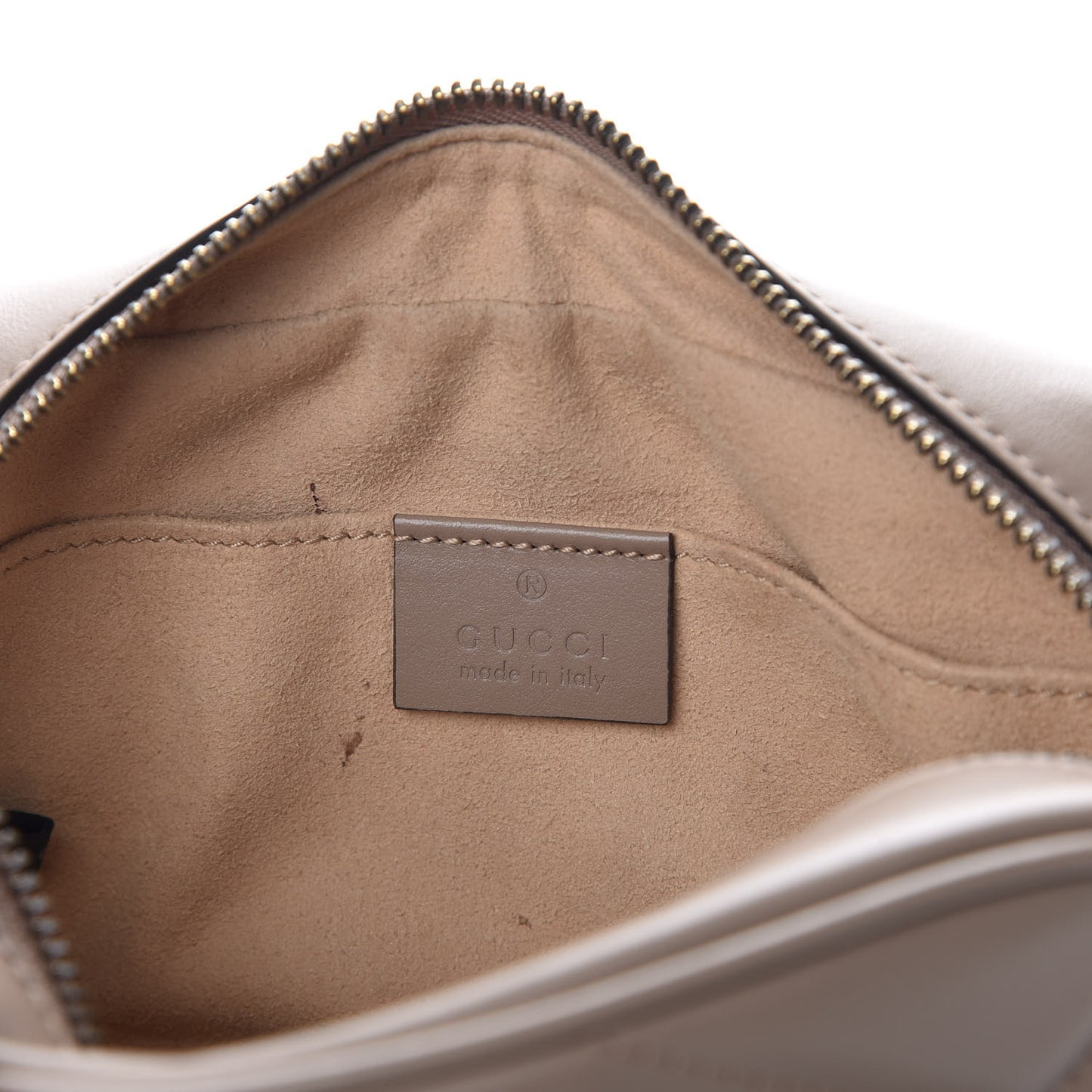 Calfskin Matelasse Mini GG Marmont Chain Shoulder Bag Porcelain Rose