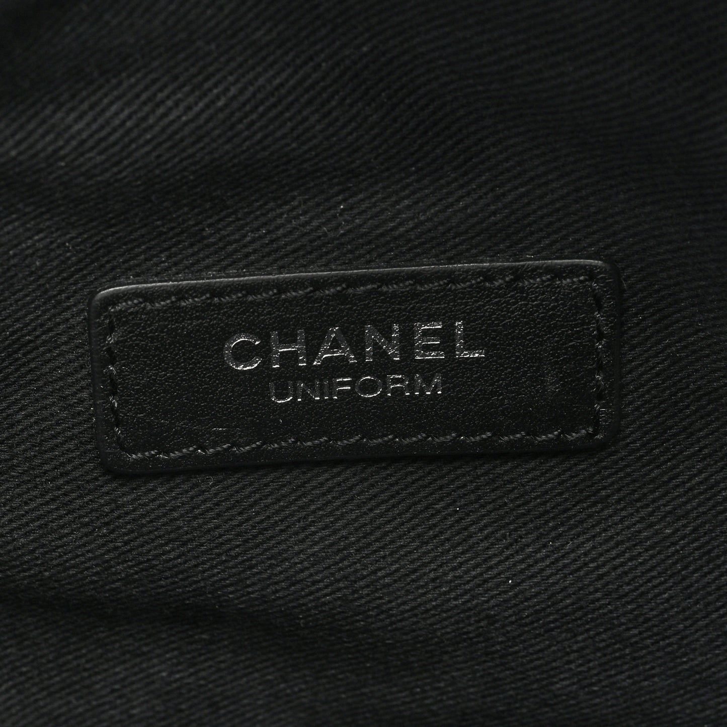 Lambskin Quilted Waist Belt Bag Black