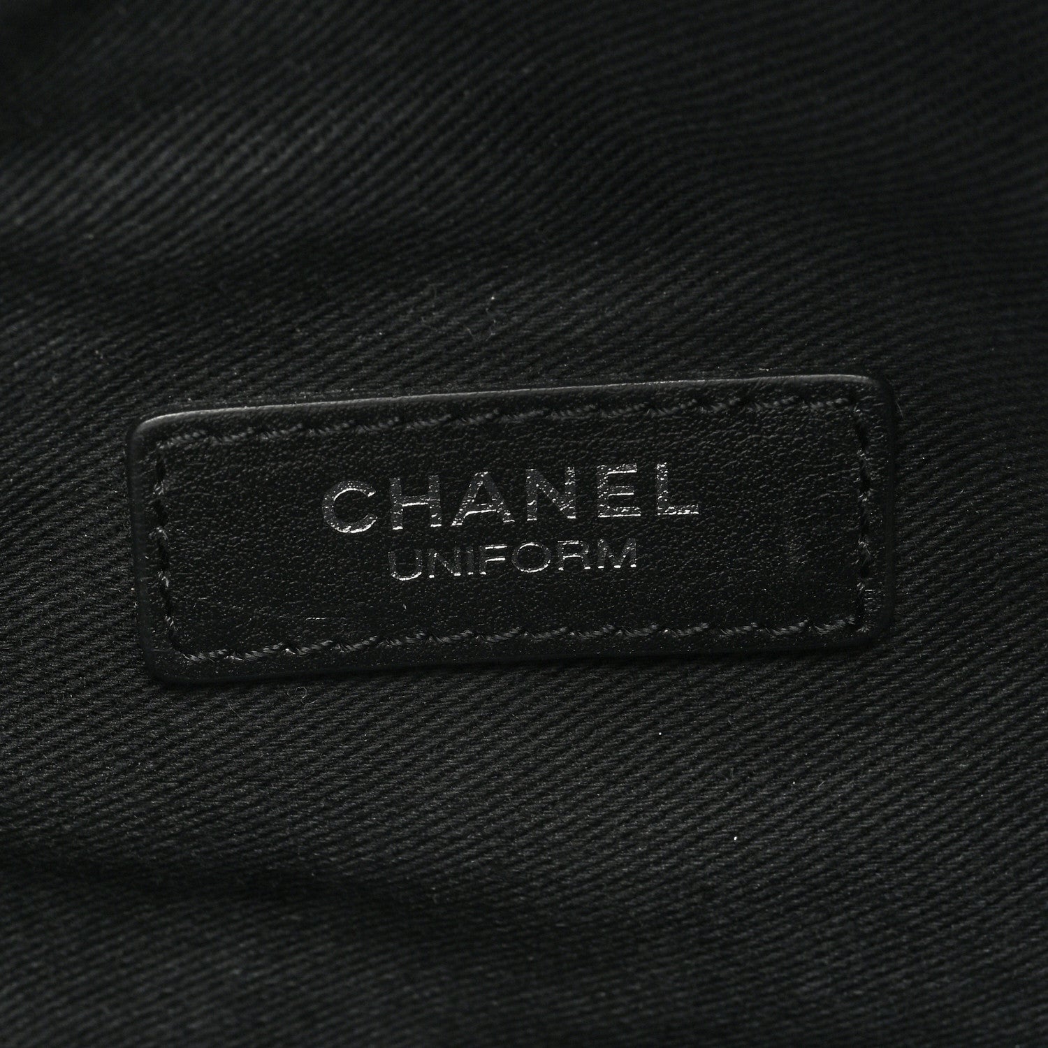 Chanel Lambskin Quilted Waist Belt Bag Black 6 of 10
