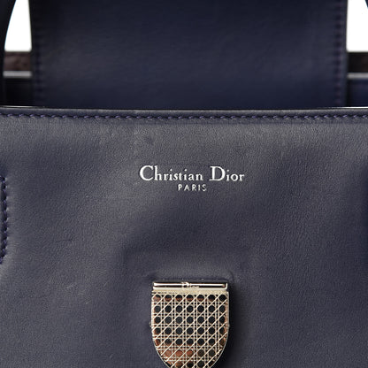 Christian Dior Calfskin Large Diorever Flap Navy 6 of 12
