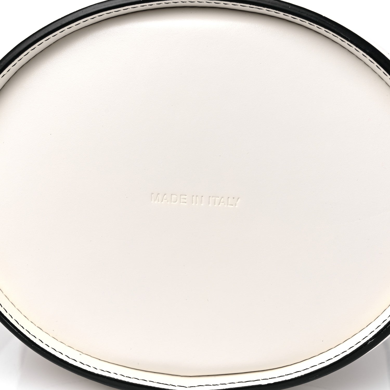 Alexander McQueen Calfskin Mini Curve Bucket Bag White 8 of 12