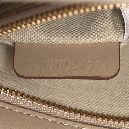 Burberry Smooth Calfskin Canvas Check Mini Pocket Bag Dusty Sand Soft Fawn 7 of 10