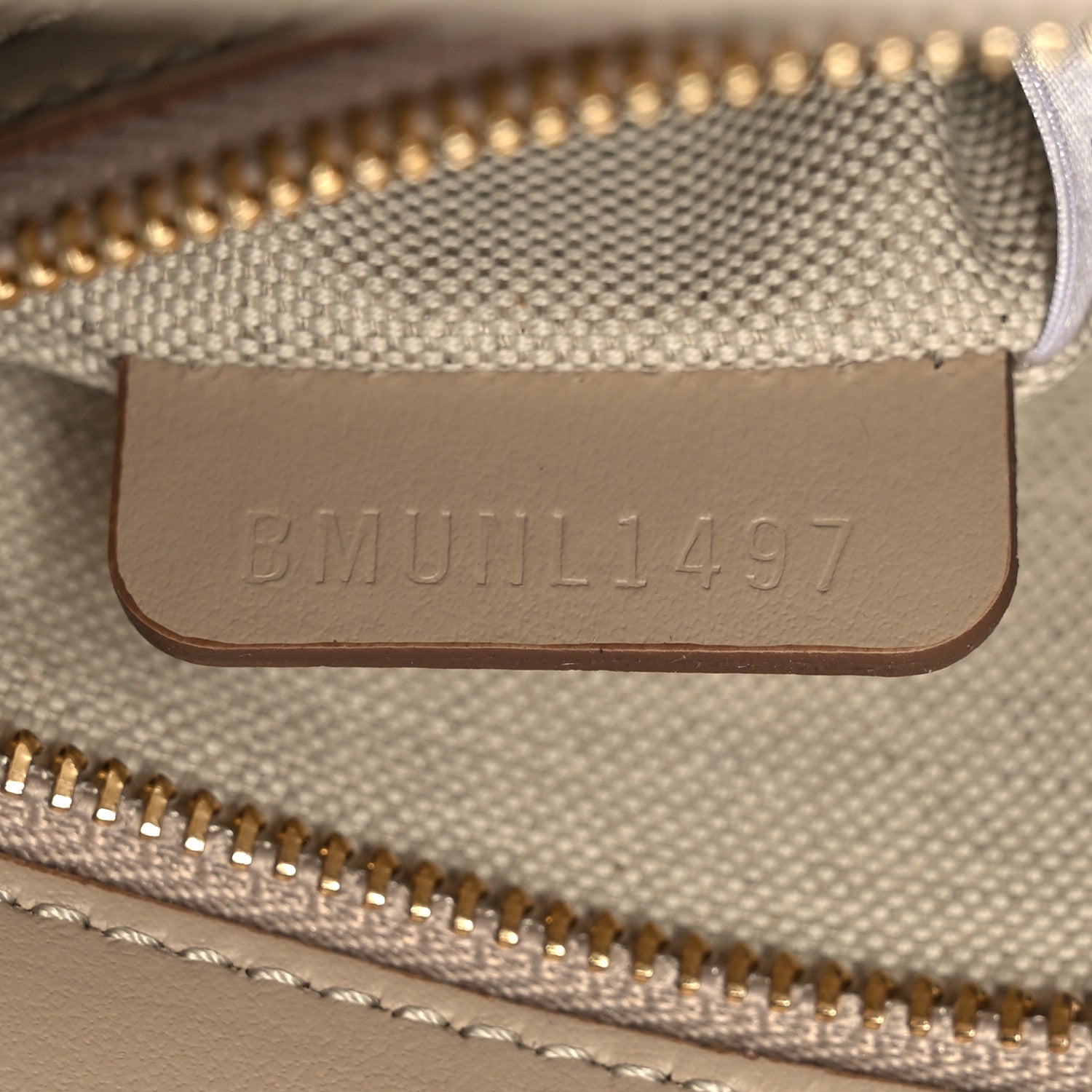 Burberry Smooth Calfskin Canvas Check Mini Pocket Bag Dusty Sand Soft Fawn 7 of 10