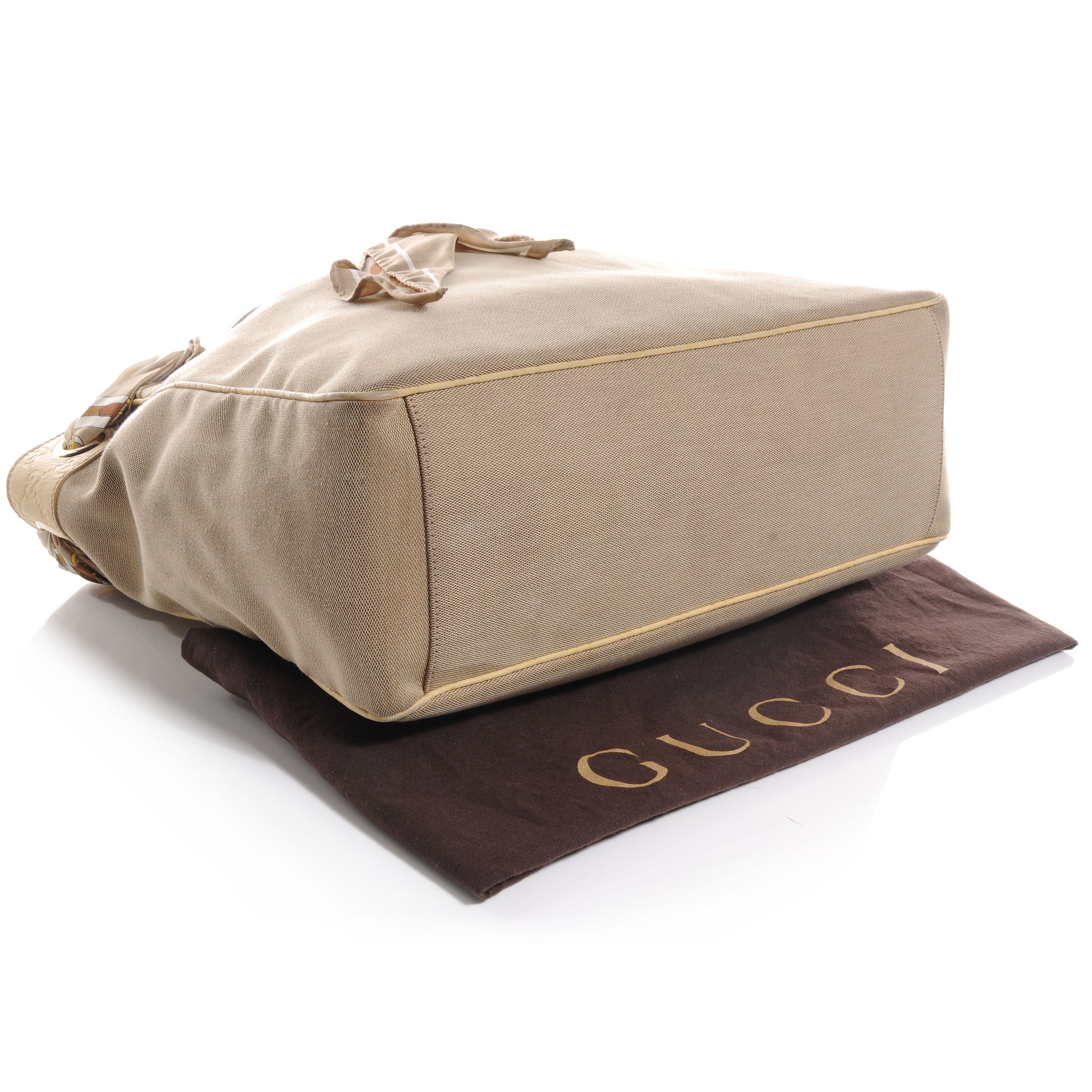 Gucci Monogram GG Positano Scarf Tote 4 of 7