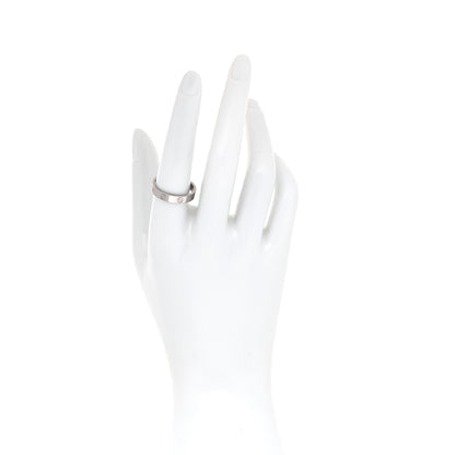 Cartier 18K White Gold 3.5mm LOVE Wedding Band Ring 58 8.5 2 of 4