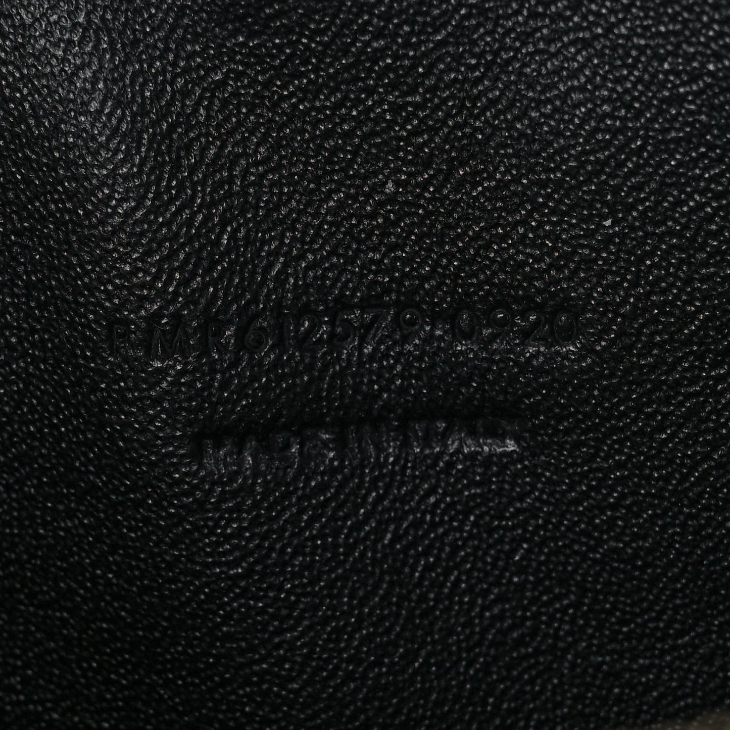 Grain De Poudre Matelasse Monogram Mini Lou Camera Bag Black