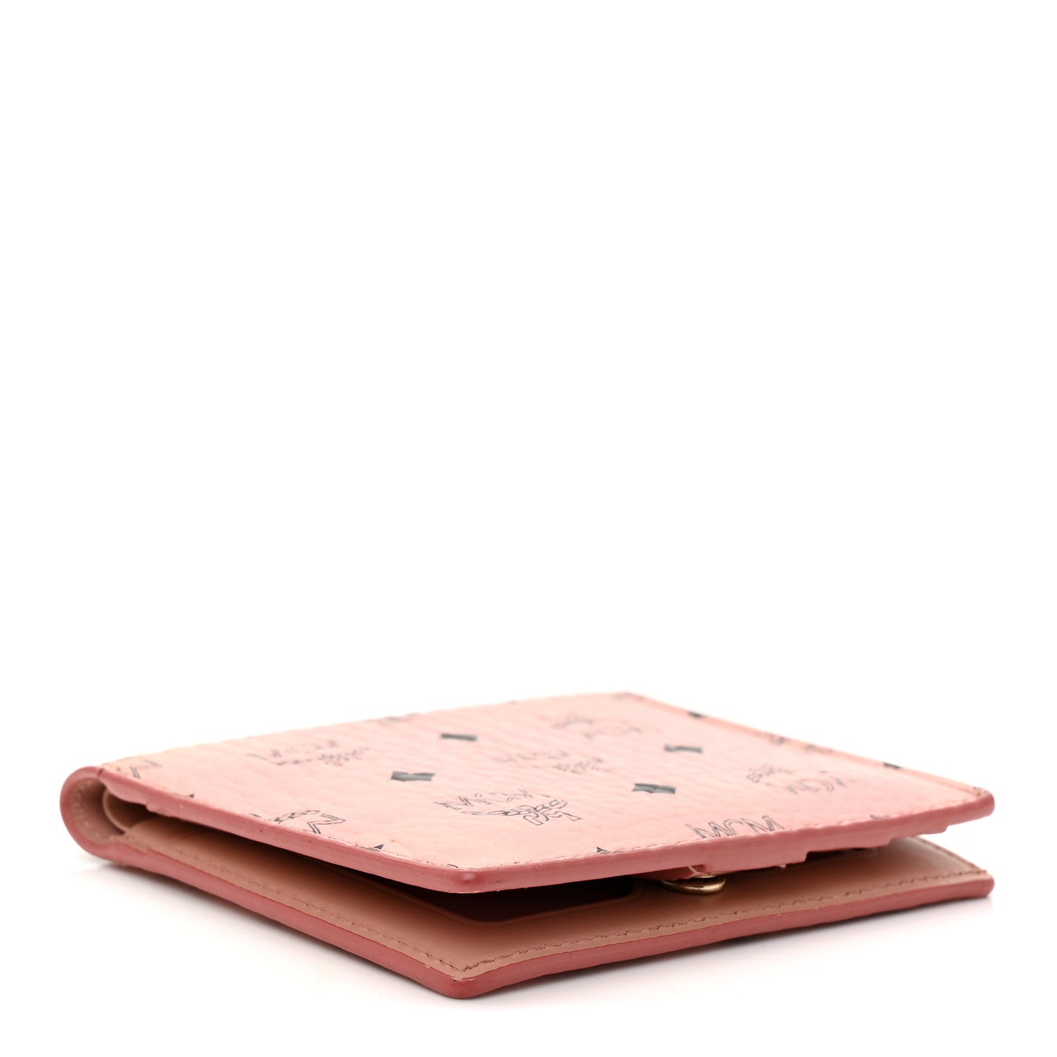 MCM Visetos ID Wallet Pink 4 of 9