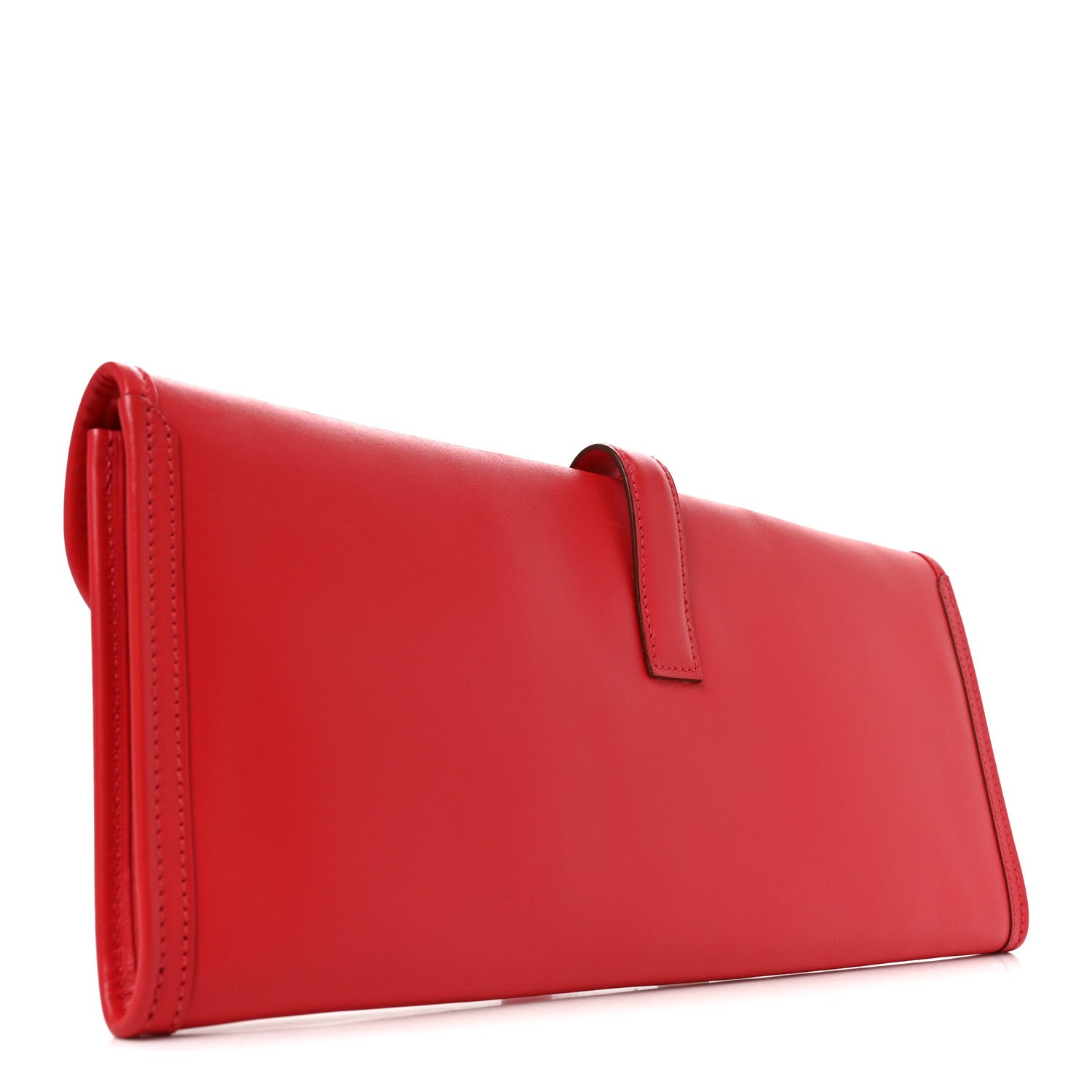 Hermes Box Jige Elan 35 Clutch Rouge H 3 of 8