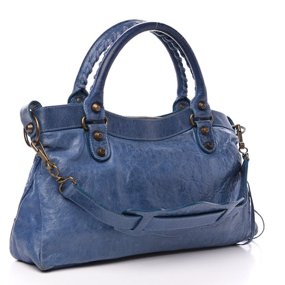 Balenciaga Chevre Classic Hardware First Navy 2 of 14