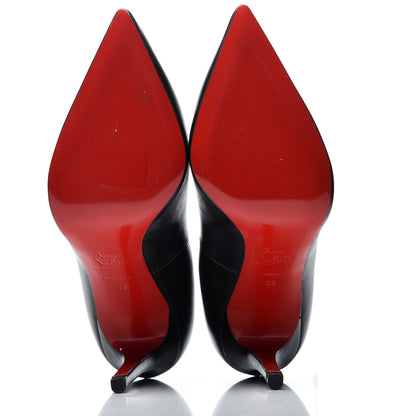 Christian Louboutin Kid Pigalle 100 Pumps 39 Black 7 of 10