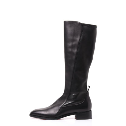 Christian Louboutin Nappa Tagastretch Stretch Knee High Boot 39.5 Black 1 of 8