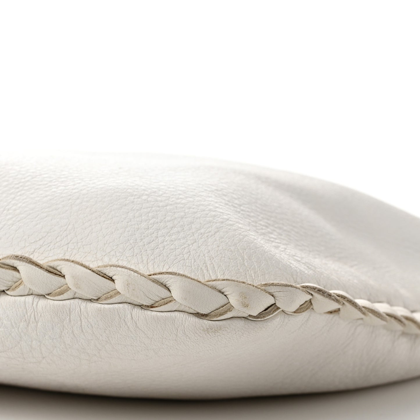 Cervo Braided Medium Veneta Hobo White
