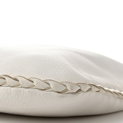 Bottega Veneta Cervo Braided Medium Veneta Hobo White 10 of 10