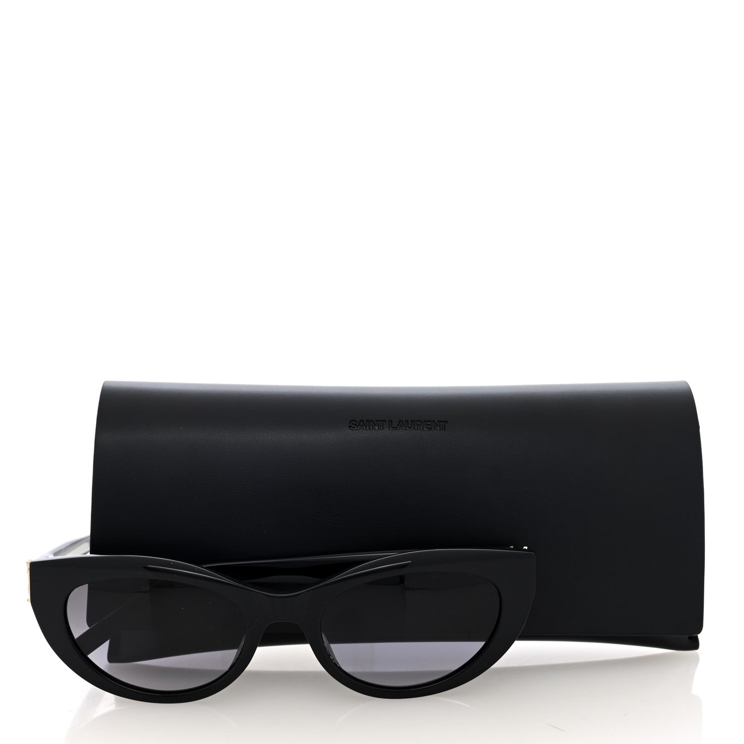Saint Laurent Acetate Cat Eye Sunglasses SL M115 Black 8 of 8