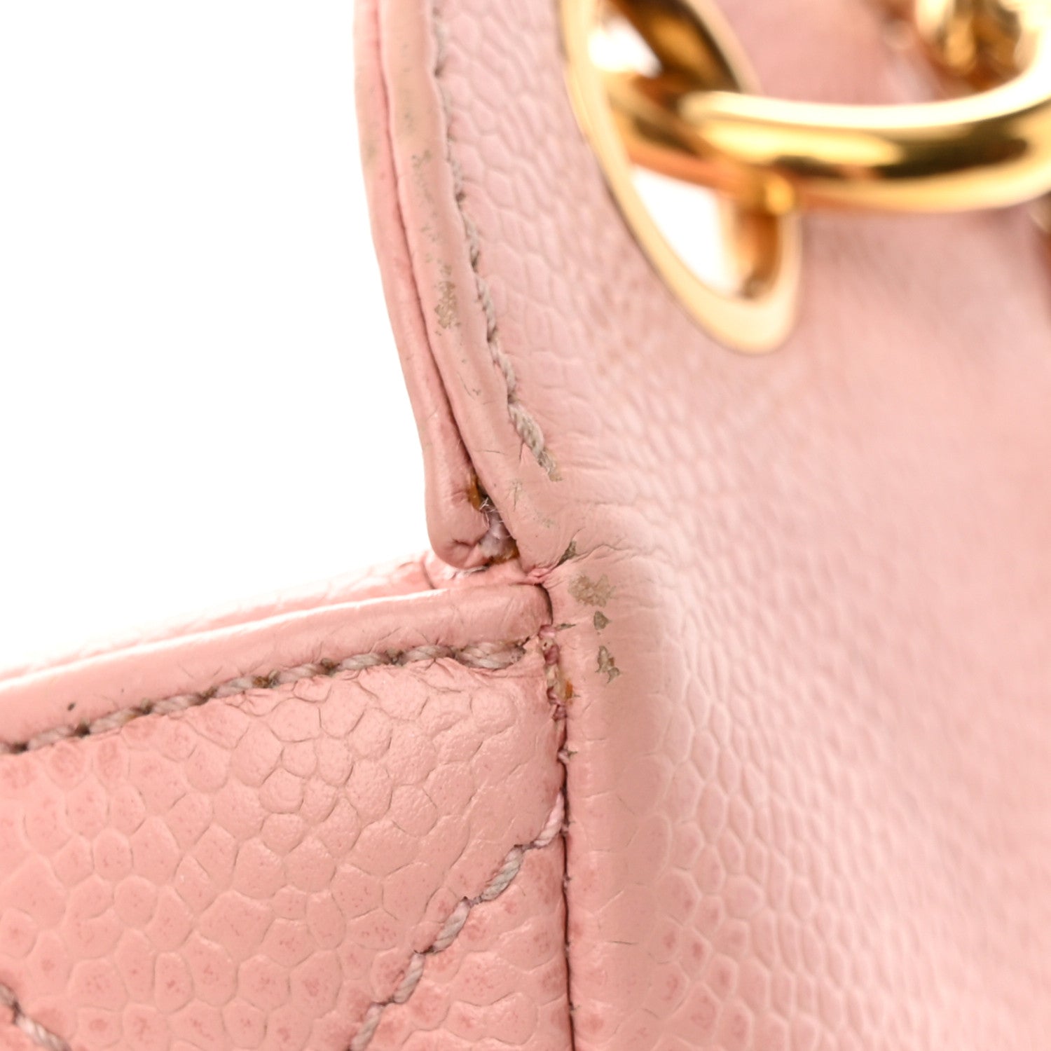 Chanel Caviar Quilted Timeless CC Shoulder Bag Pink 19 of 31