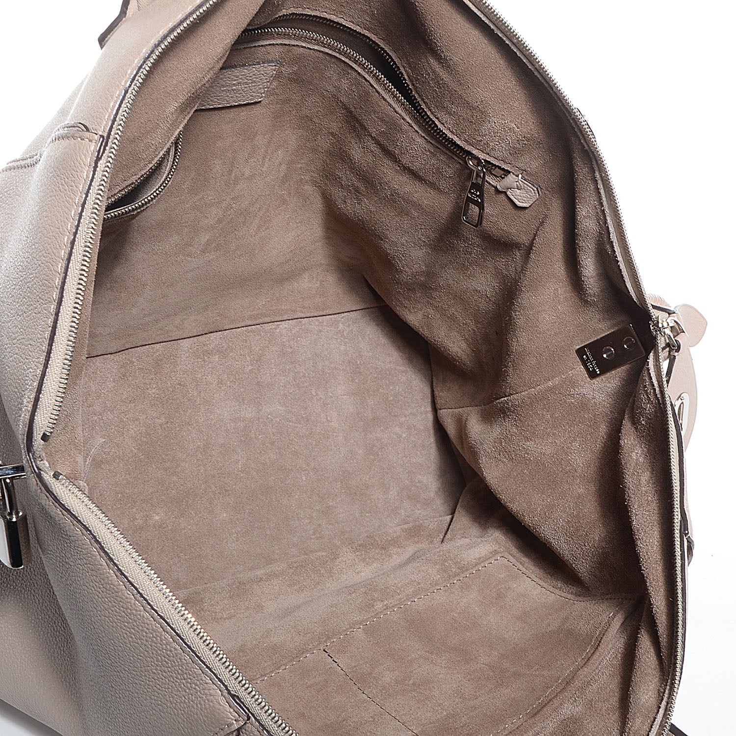 Louis Vuitton Veau Cachemire Soft Lockit MM Galet 5 of 9
