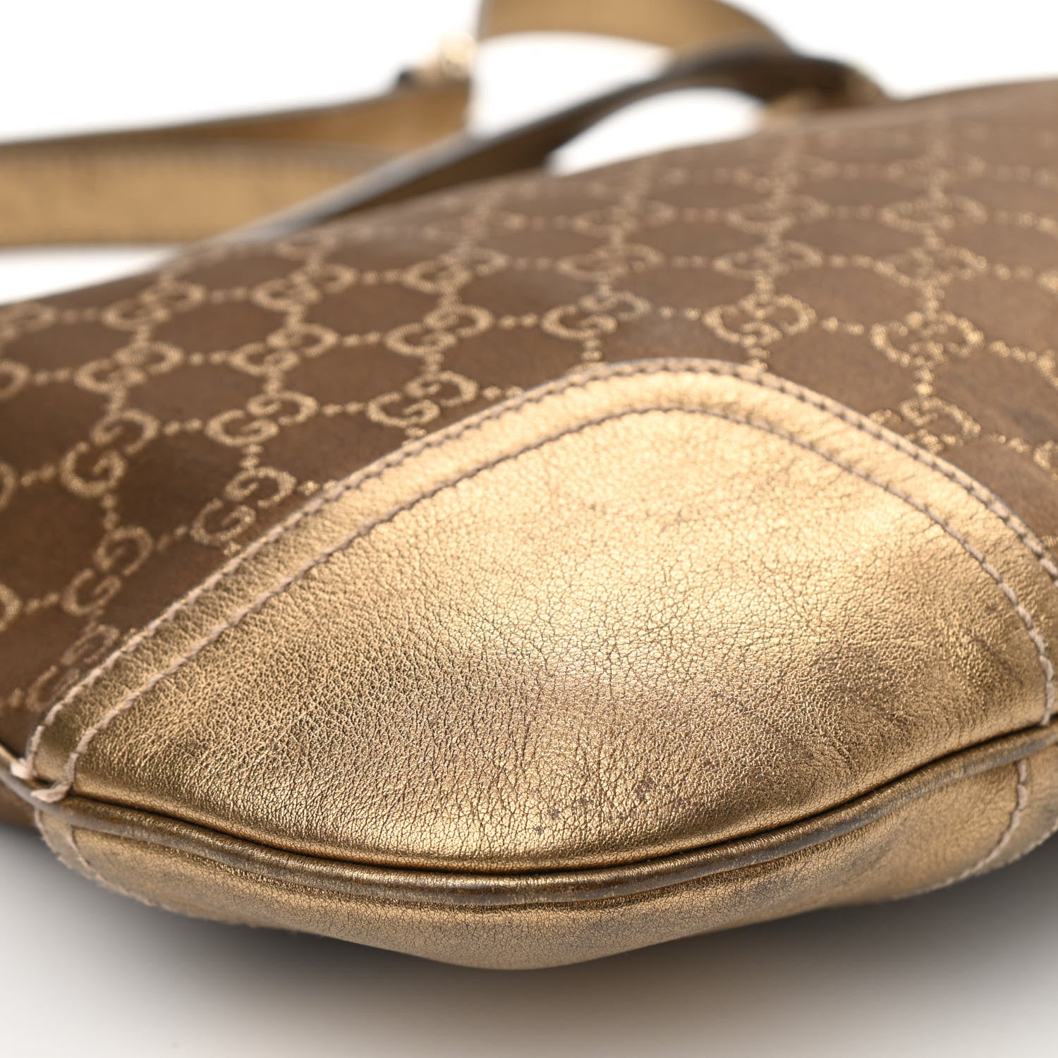 Gucci Monogram Princy Hobo Bronze 8 of 12