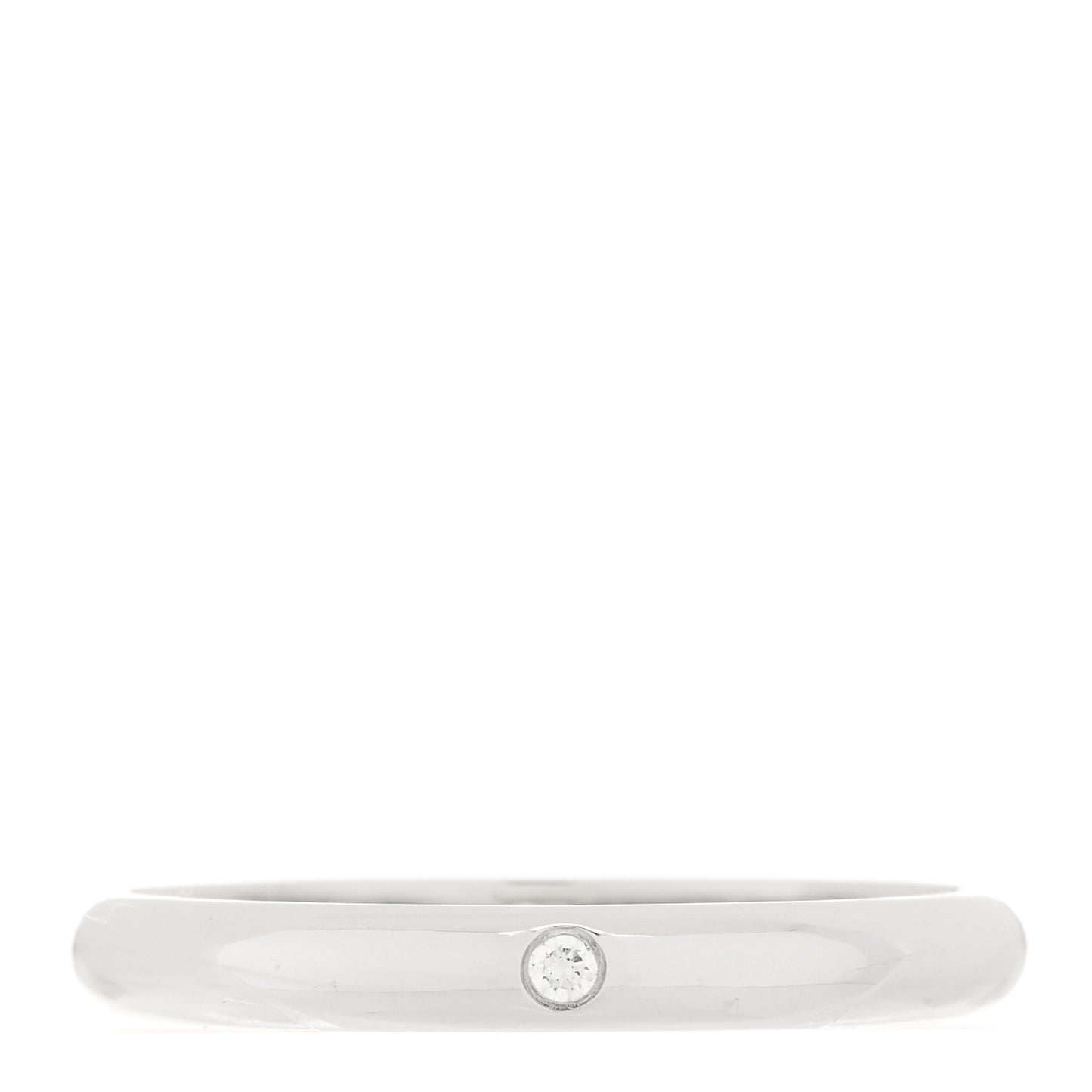 Platinum Diamond 2.6mm 1895 Wedding Band Ring 54 6.75