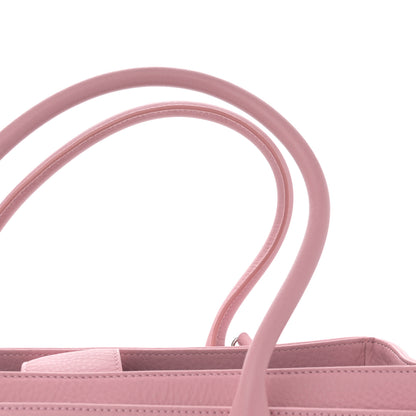 Chanel Calfskin Cerf Executive Shopper Tote Pink 13 of 15