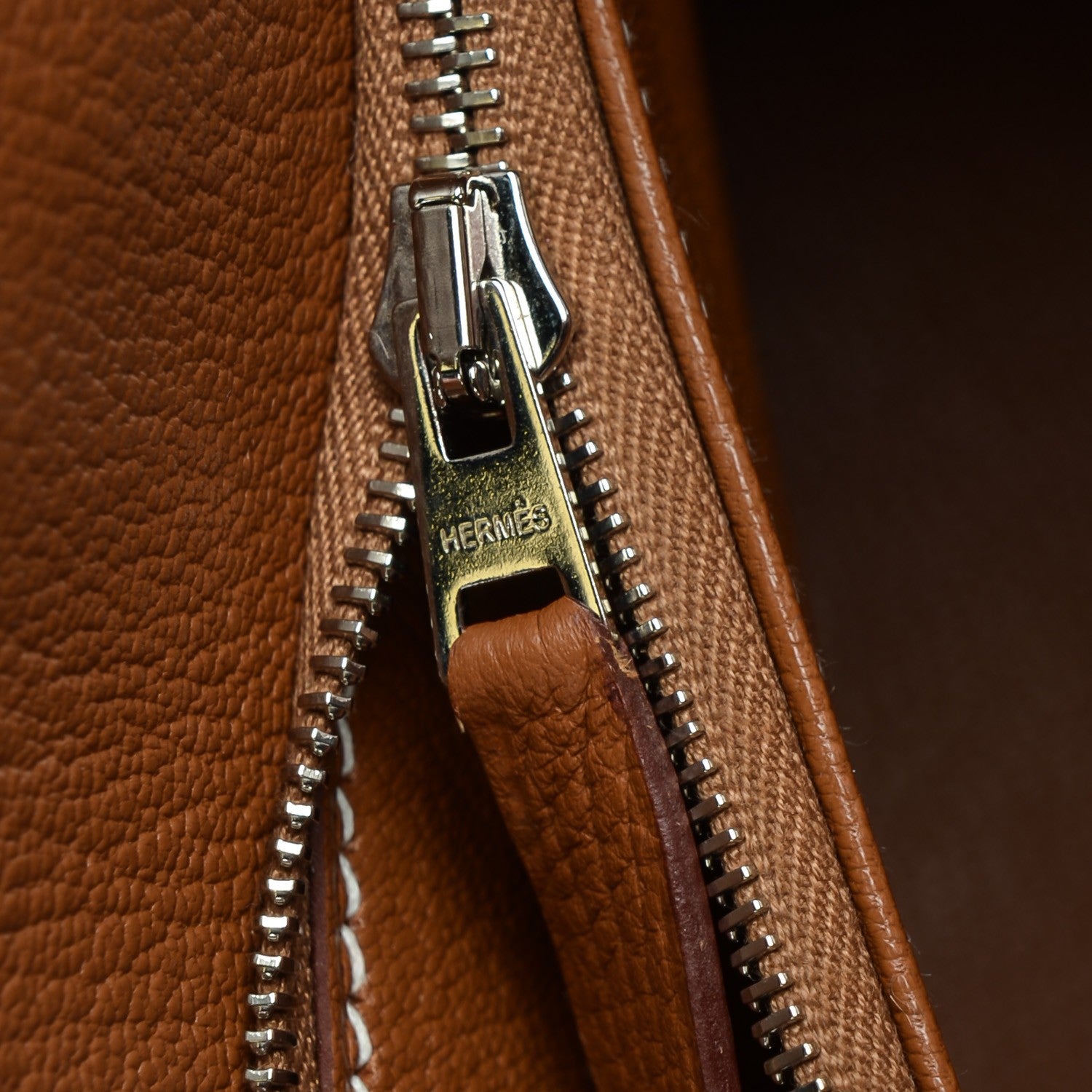 Hermes Taurillon Clemence Jypsiere 28 Gold 20 of 21