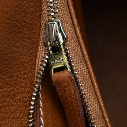 Hermes Taurillon Clemence Jypsiere 28 Gold 20 of 21