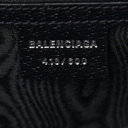 Gucci X BALENCIAGA BB Monogram Web Graffiti Medium Ophidia Shopping Tote Black 6 of 11