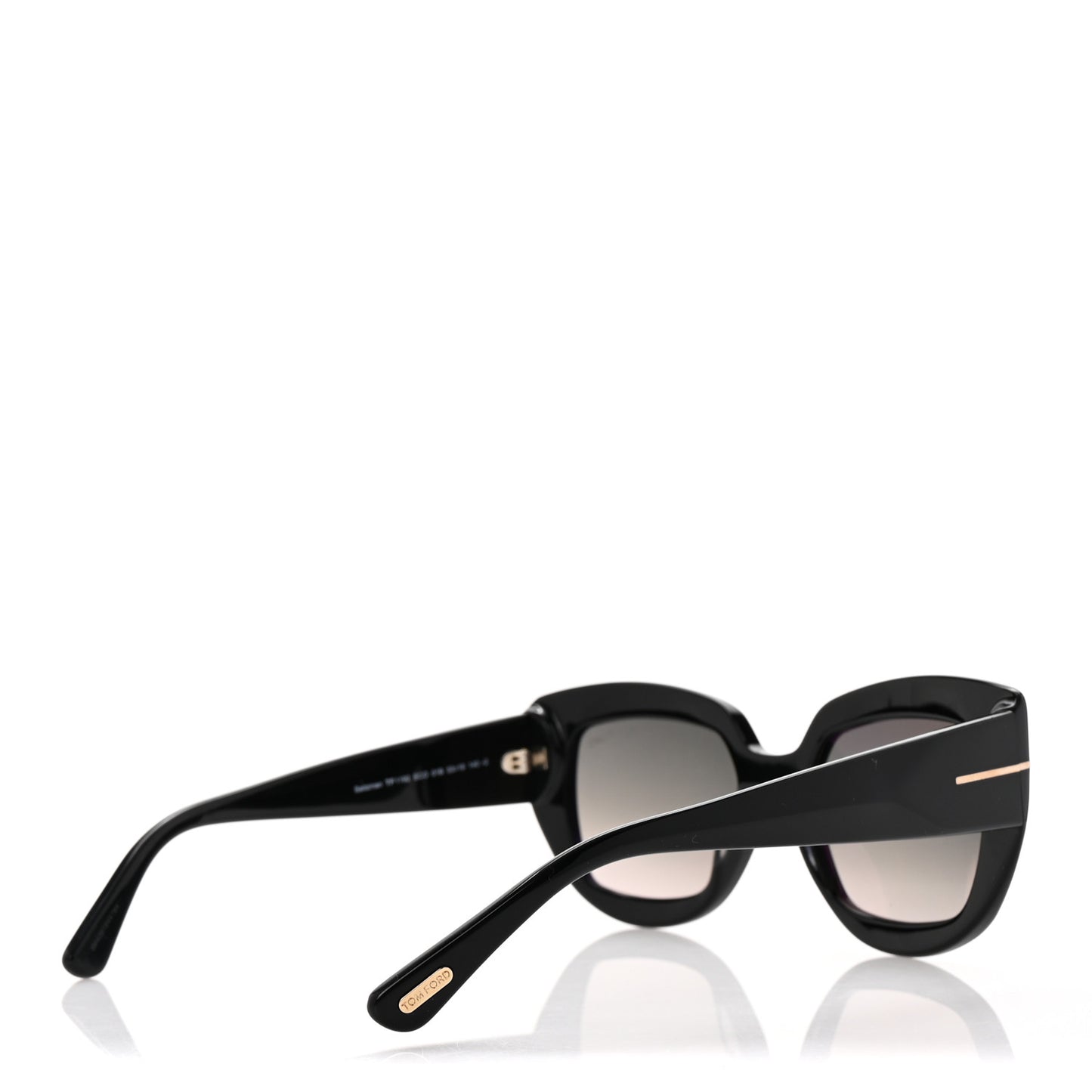 Acetate Saltzman Sunglasses TF1192 Black