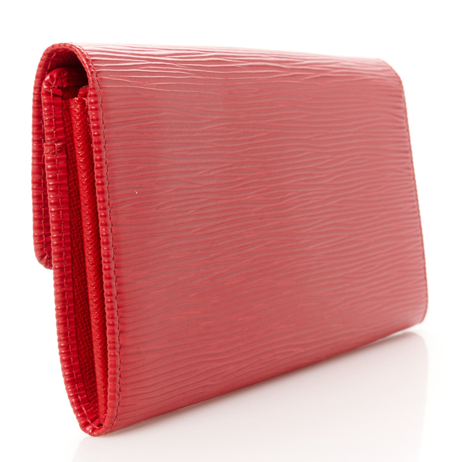 Louis Vuitton Epi Sarah Wallet Castillan Red 3 of 8