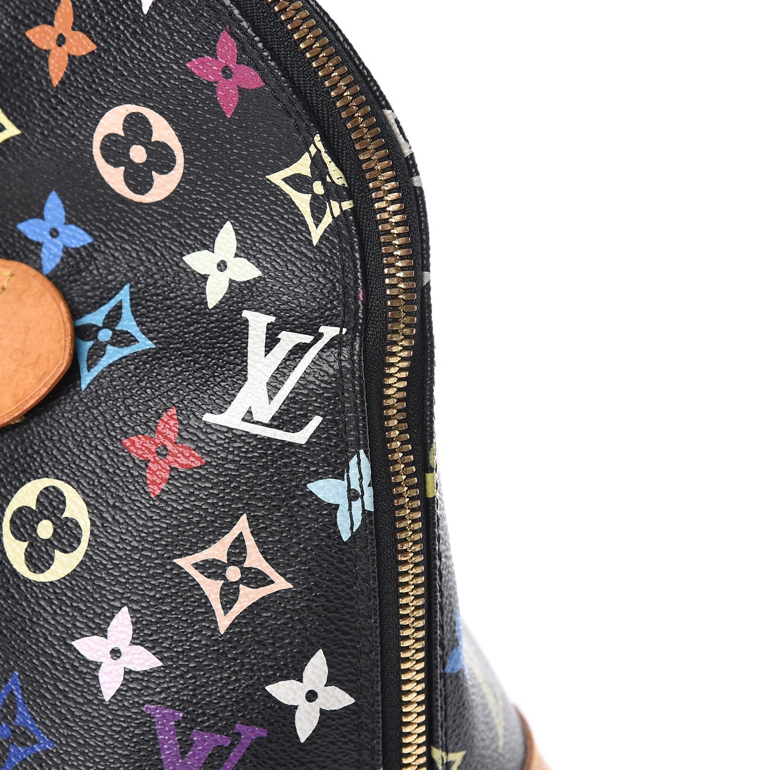 Louis Vuitton Monogram Multicolor Alma Black 19 of 20