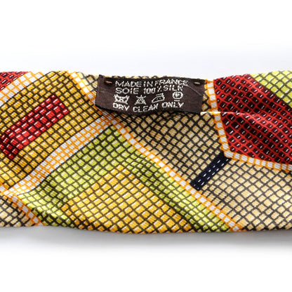 Hermes Silk L'Art Indien Des Plaines Twilly 5 of 5