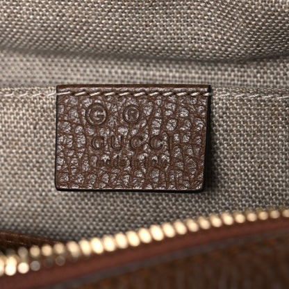 Gucci Monogram Mini Bree Messenger Bag Beige Tabacco 6 of 10