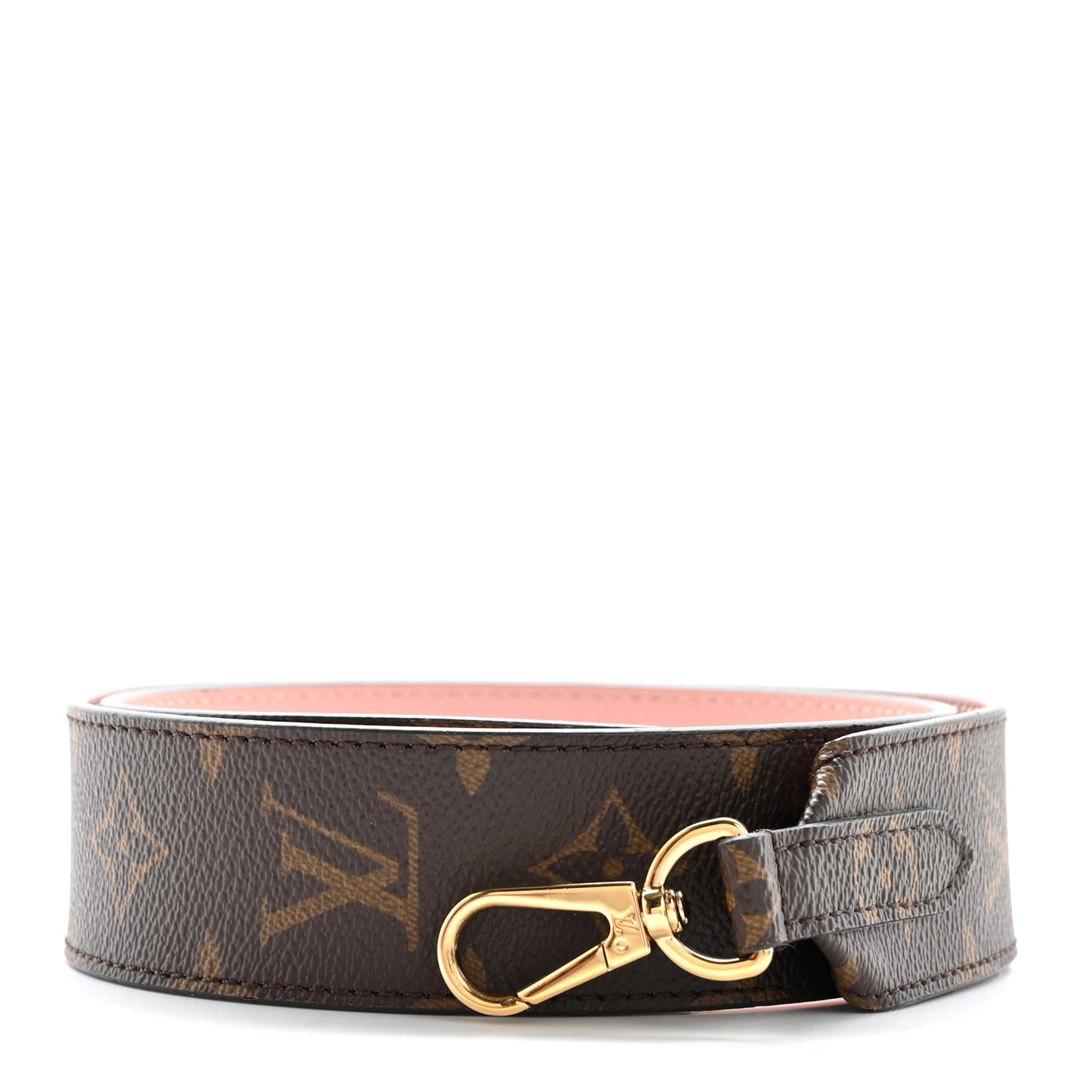 Monogram Bandouliere Shoulder Strap Rose Poudre