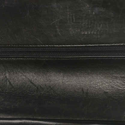 Chanel Lambskin Quilted Medium Double Flap Black 13 of 13