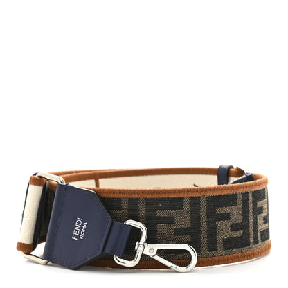 Fendi Canvas Calfskin FF Adjustable Strap You Multicolor 1 of 6
