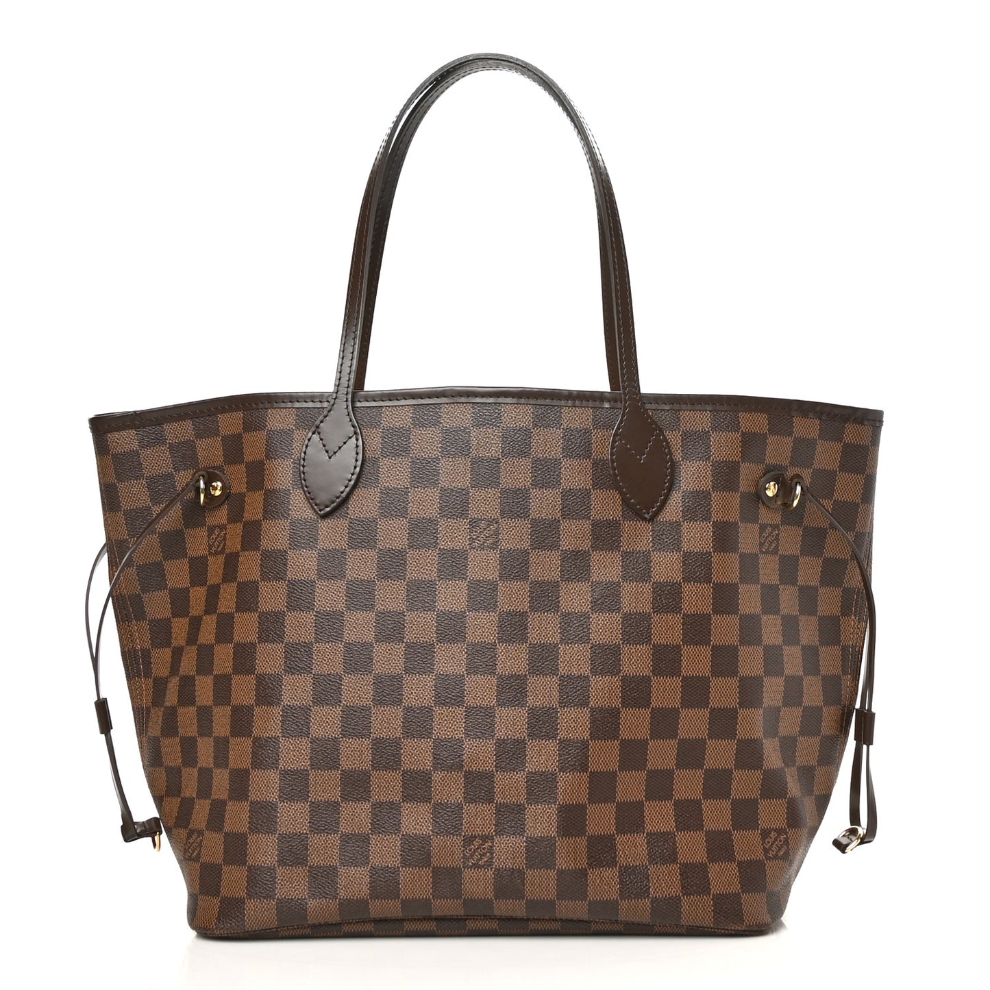 Damier Ebene Neo Neverfull MM Rose Ballerine