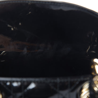 Christian Dior Patent Cannage Mini Lady Dior Black 8 of 16
