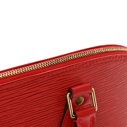 Louis Vuitton Epi Alma PM Castillan Red 14 of 14