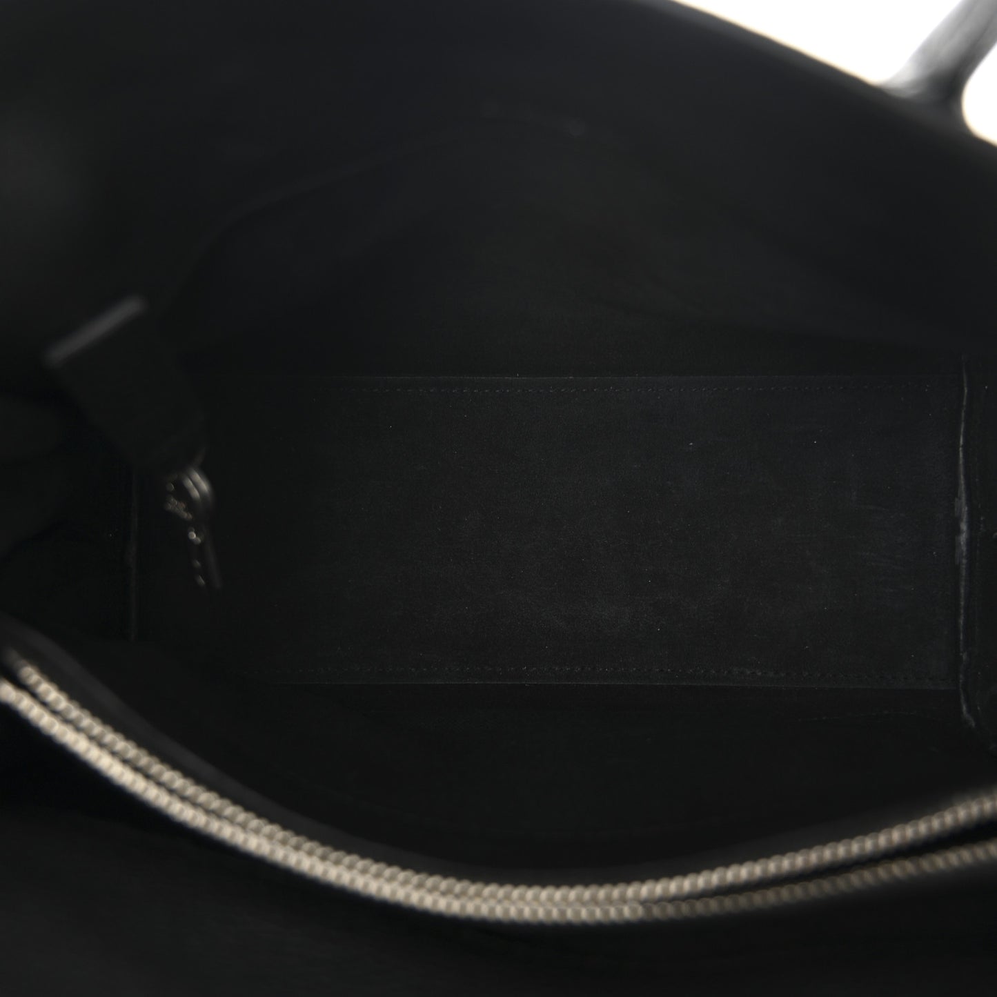 Grained Calfskin Baby Sac De Jour Souple Black