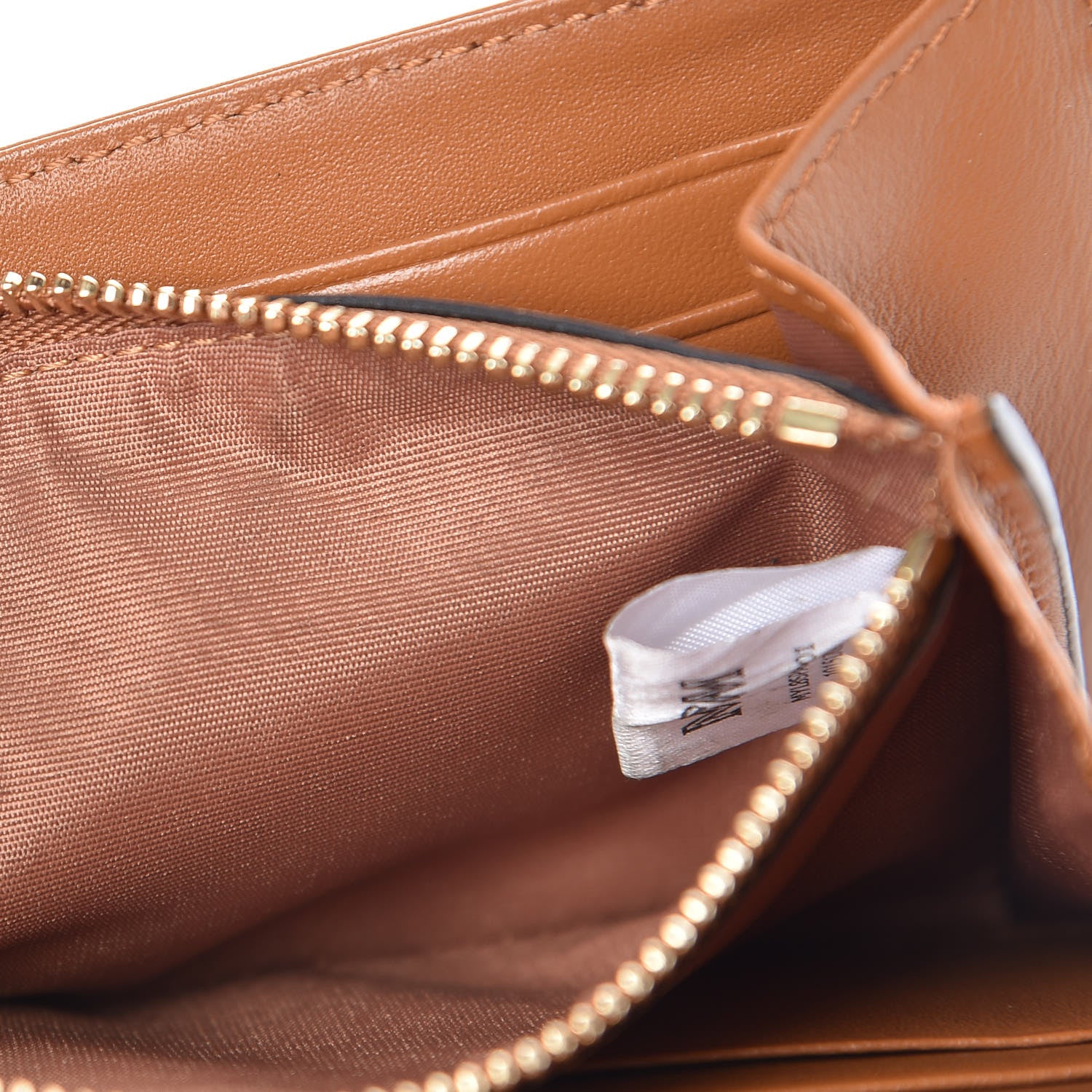 MCM Visetos Large Patricia Wallet On Chain Cognac 8 of 11