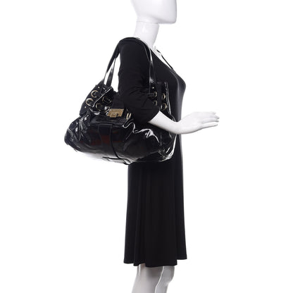 Jimmy Choo Patent Ramona Black 2 of 14