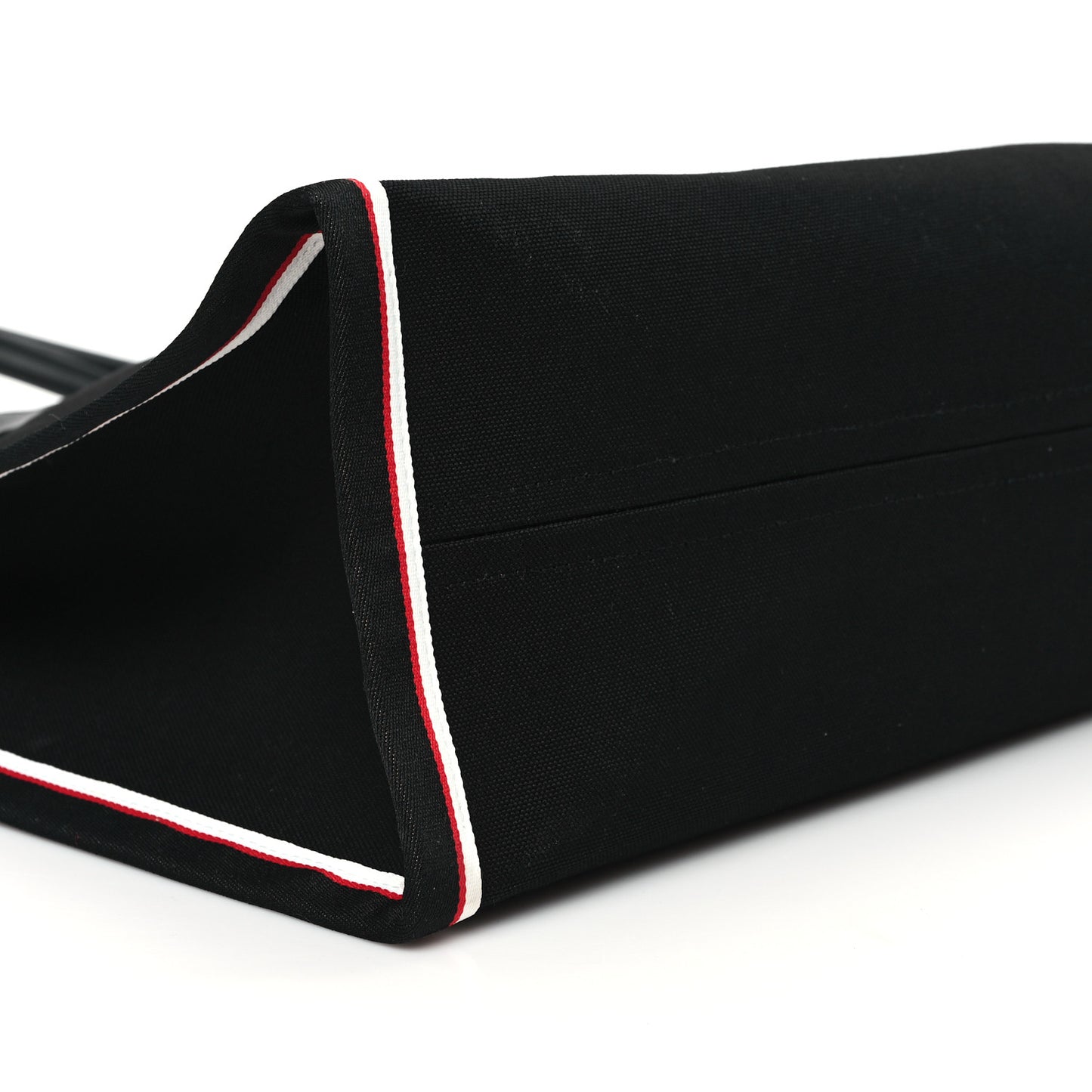 Linen Calfskin Extra Large Nastroloubi F.A.V.L. Tote Black